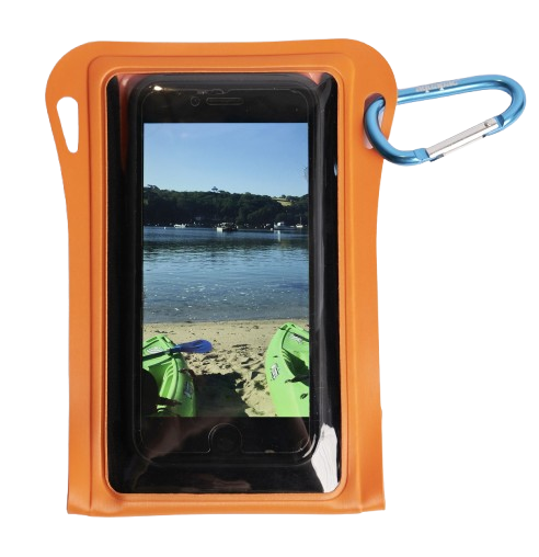 Multipurpose Case, Trailproof Phone Case, waterproof, small, orange