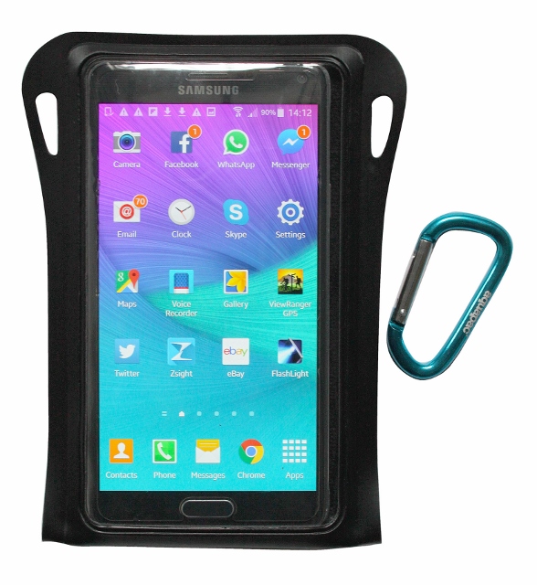 Multipurpose Case, Trailproof Phone Case, waterproof, small, black