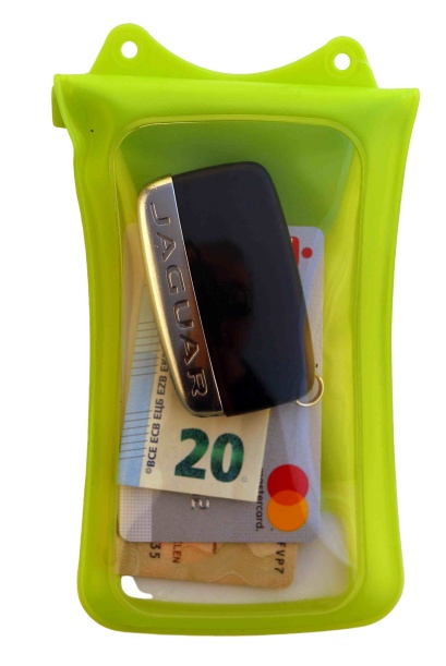 DiCAPac Keykeeper I, waterproof Key and Card Case, Green